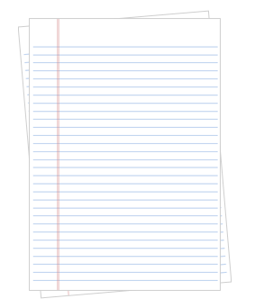 18 Free Printable Lined Paper Sheets | Just Family Fun