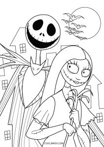 printable images of nightmare before christmas