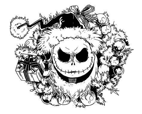 printable images of nightmare before christmas