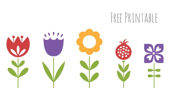 printable images of spring flowers
