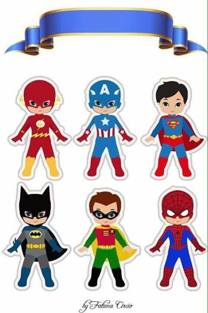 printable images of superheroes