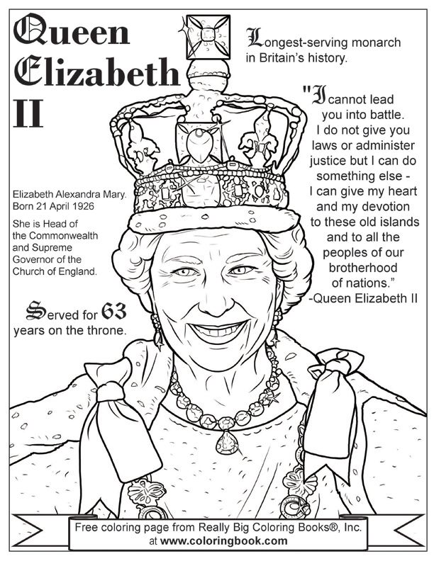 printable images of the queen