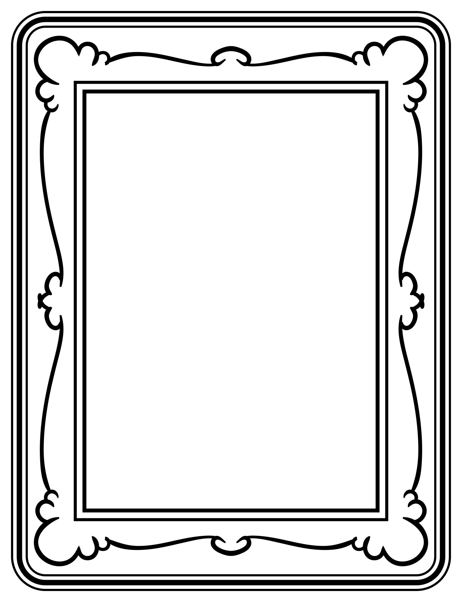 4X6 Picture Frame Borders - 10 Free PDF Printables | Printablee