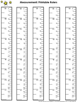 10 Sets of Free, Printable Rulers When You Need One Fast