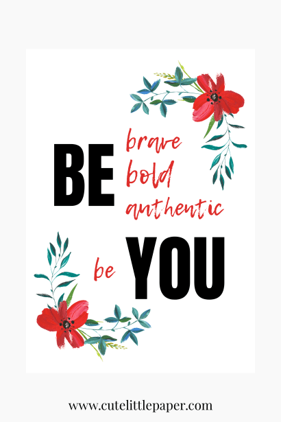 printable inspirational quotes for life