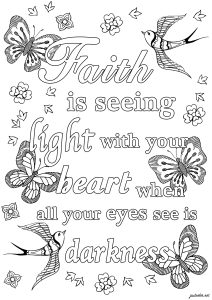 printable inspirational quotes to color