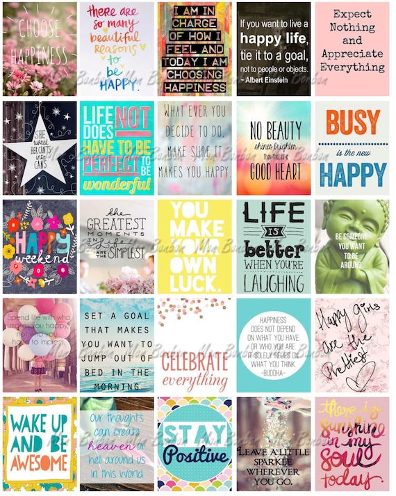 printable inspirational stickers