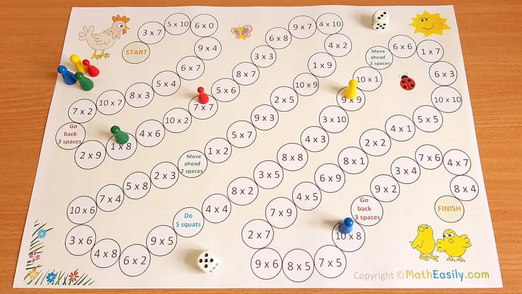 printable instructions for board games