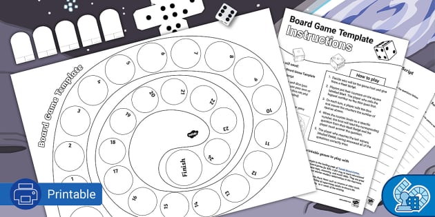 printable instructions for board games