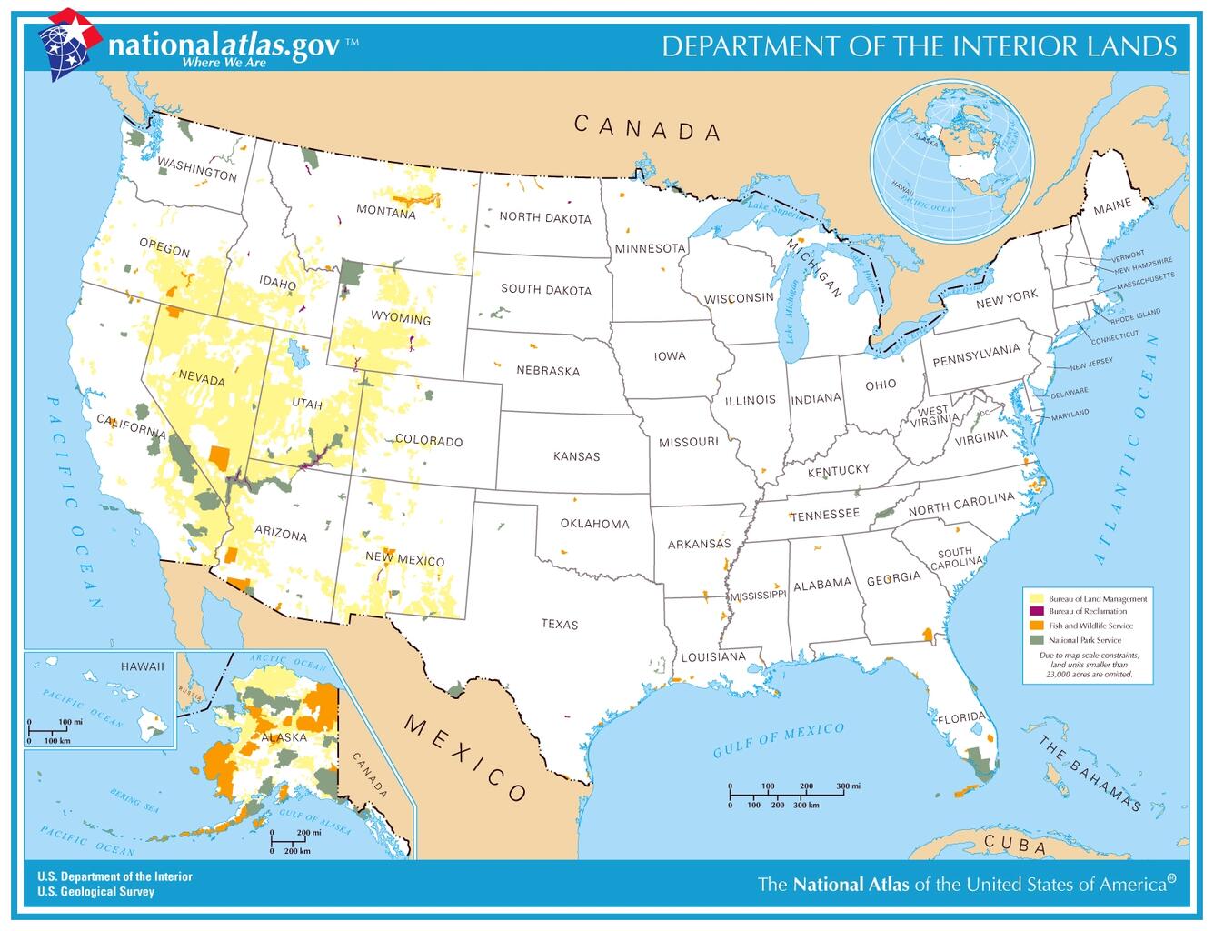 printable interactive map of the united states