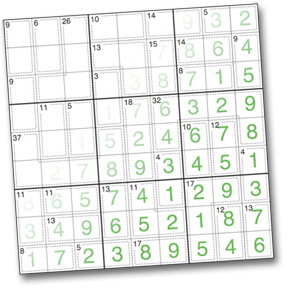 printable intermediate killer sudoku