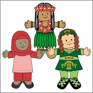printable international paper dolls