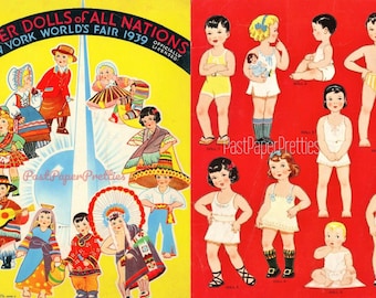 printable international paper dolls