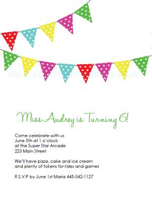 printable invitation designs