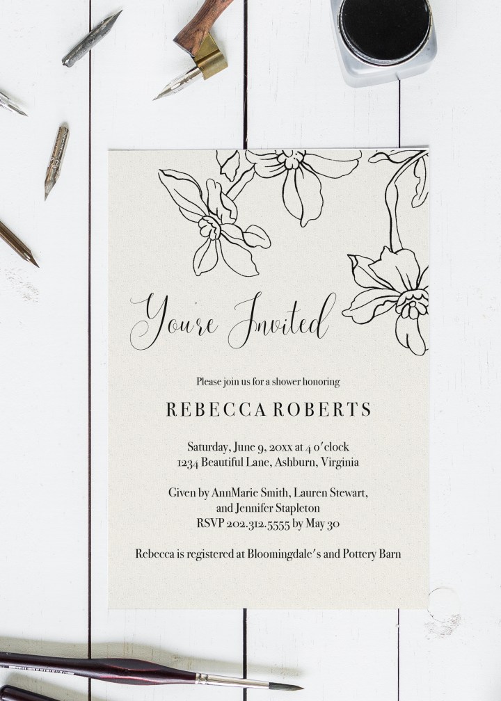printable invitation designs