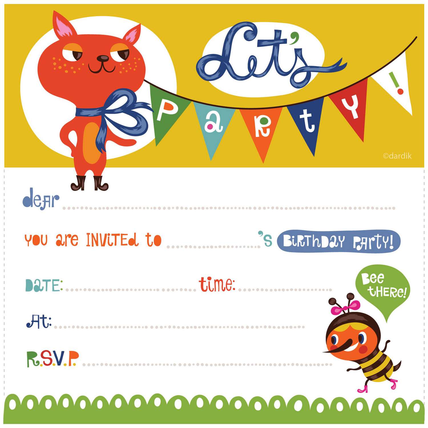printable invitation designs