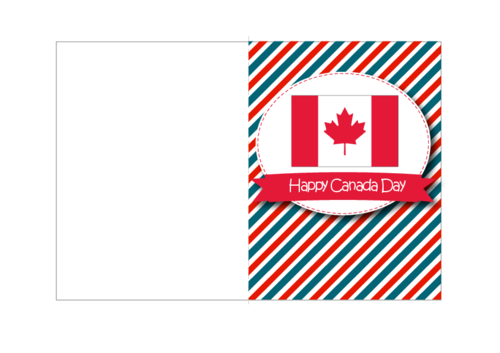 Printable Canada Day Invitation Cards - KidsPressMagazine.com