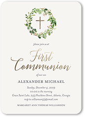 First Communion Invitations | Tiny Prints