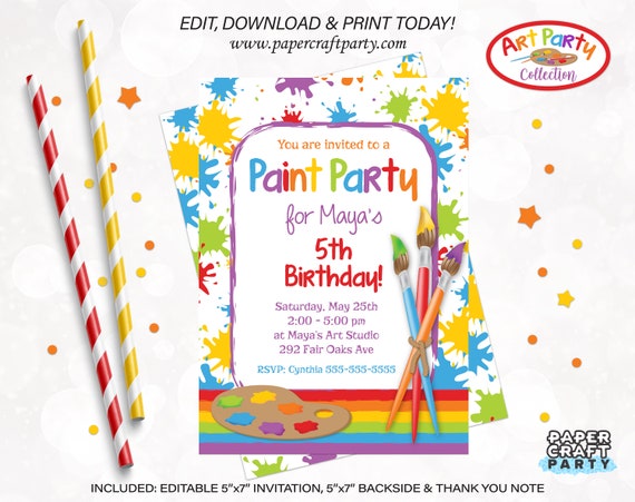 printable invitations free online