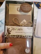 Hobby Lobby Studio His and Hers 25 Count Printer Ready Wedding ...