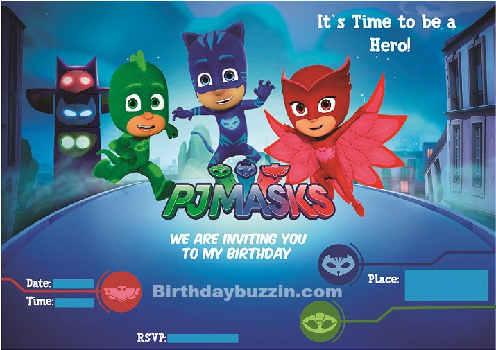 free-printable-pj-masks-birthday-invitations-birthday-buzzin-worksheets-library for Free Pj Masks Printable Invitations Free printable PJ Masks birthday invitations | Birthday Buzzin - Worksheets Library for Free Pj Masks Printable Invitations