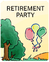 Retirement Party Free Printable Invitations Templates with Landscape