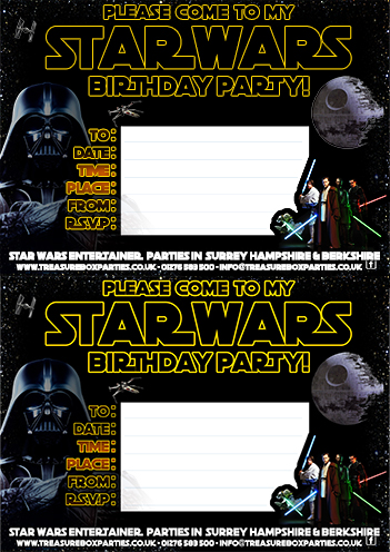 Star Wars Archives - Childrens Entertainer Parties Surrey ...