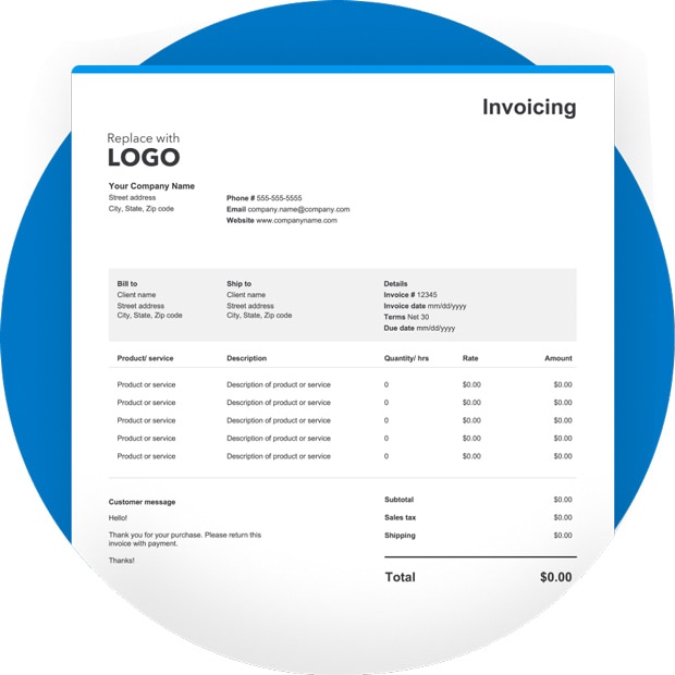 35+ Free Invoice Templates to Download [2024]