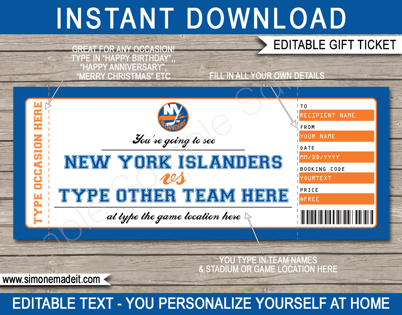 printable islanders schedule