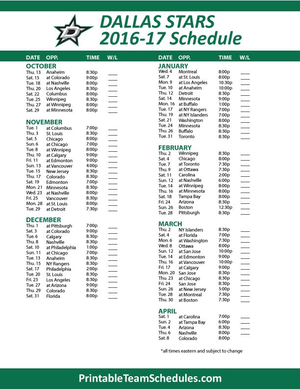printable islanders schedule