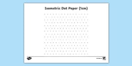 printable isometric dot graph paper