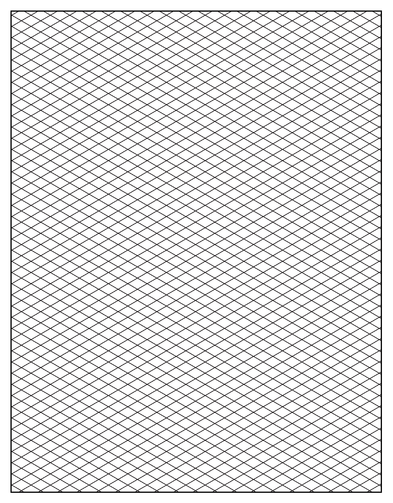 Free isometric graph paper to print