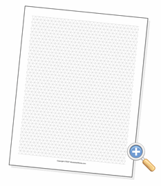 printable isometric paper free