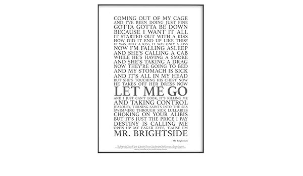 Mo Money Mo Problems Eye Chart Poster - HiphopBoutiq