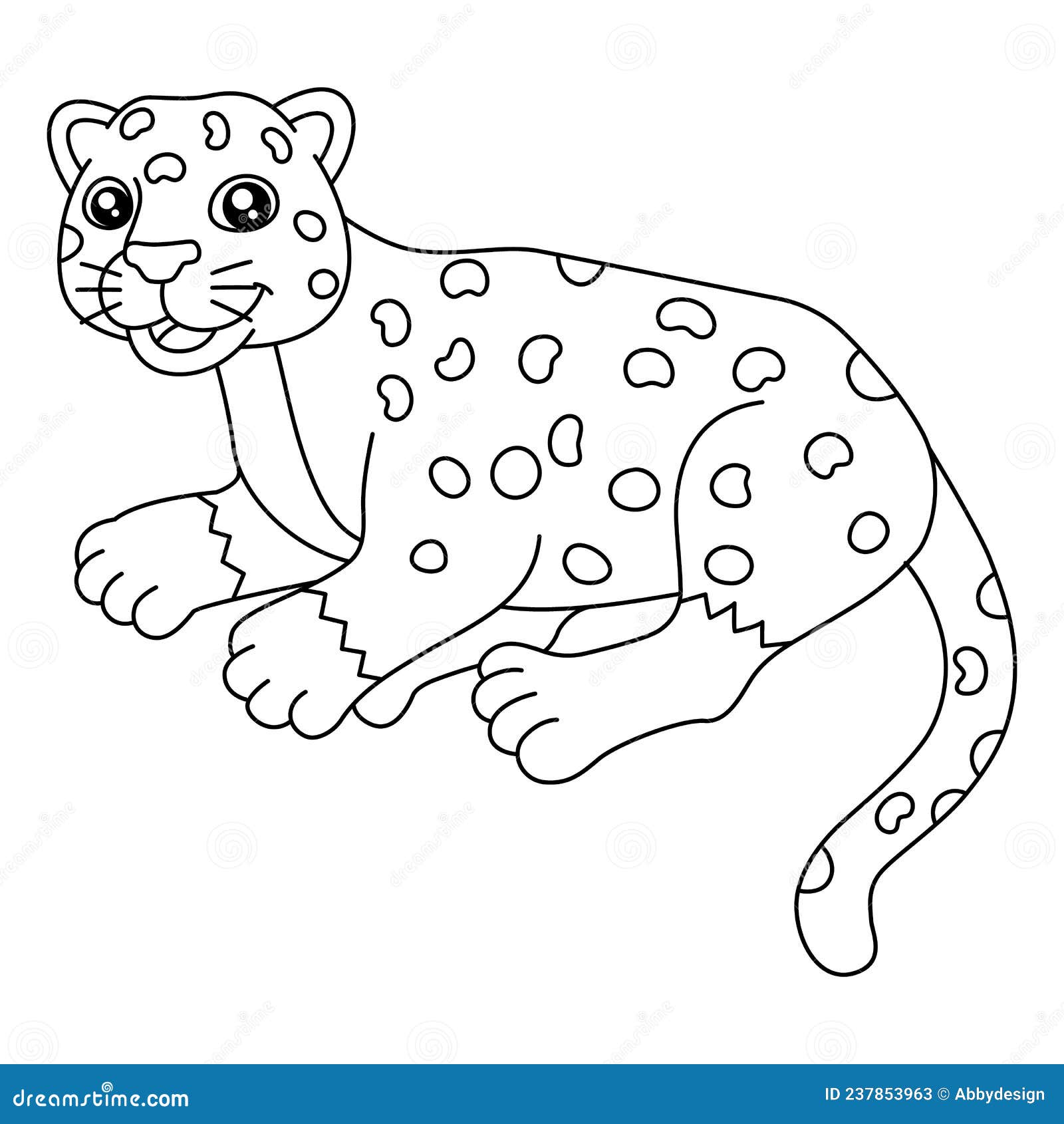 printable jaguar coloring pages
