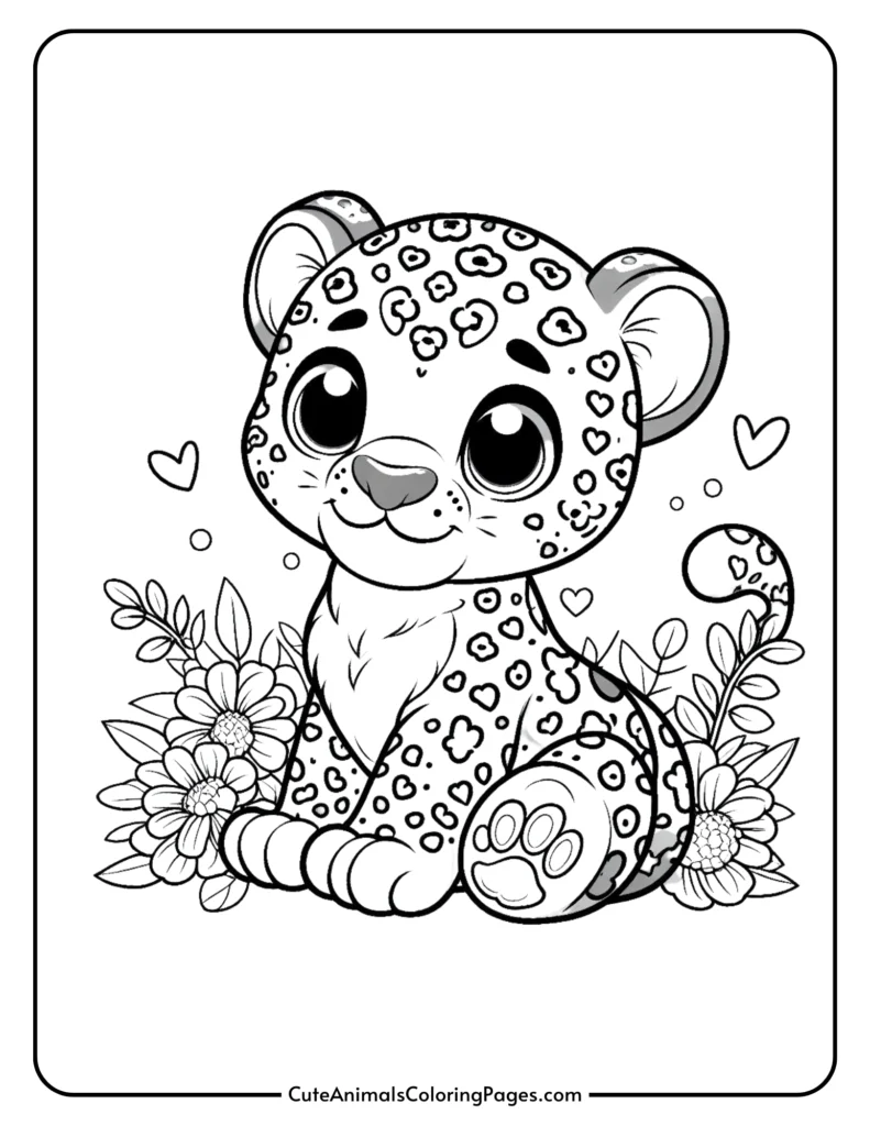 Jaguar Coloring Pages (11 Free Printable Pages) - Cute Animals ...