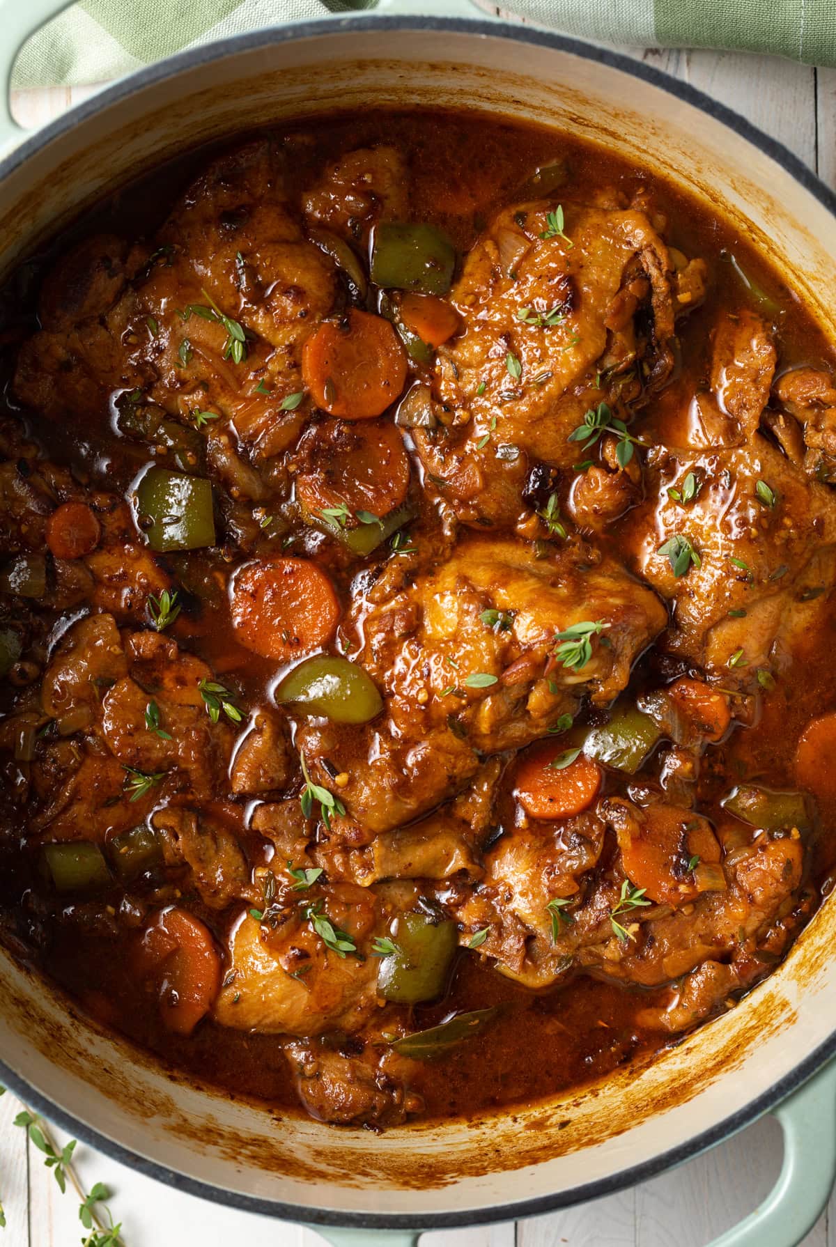 Jamaican Brown Stew Chicken