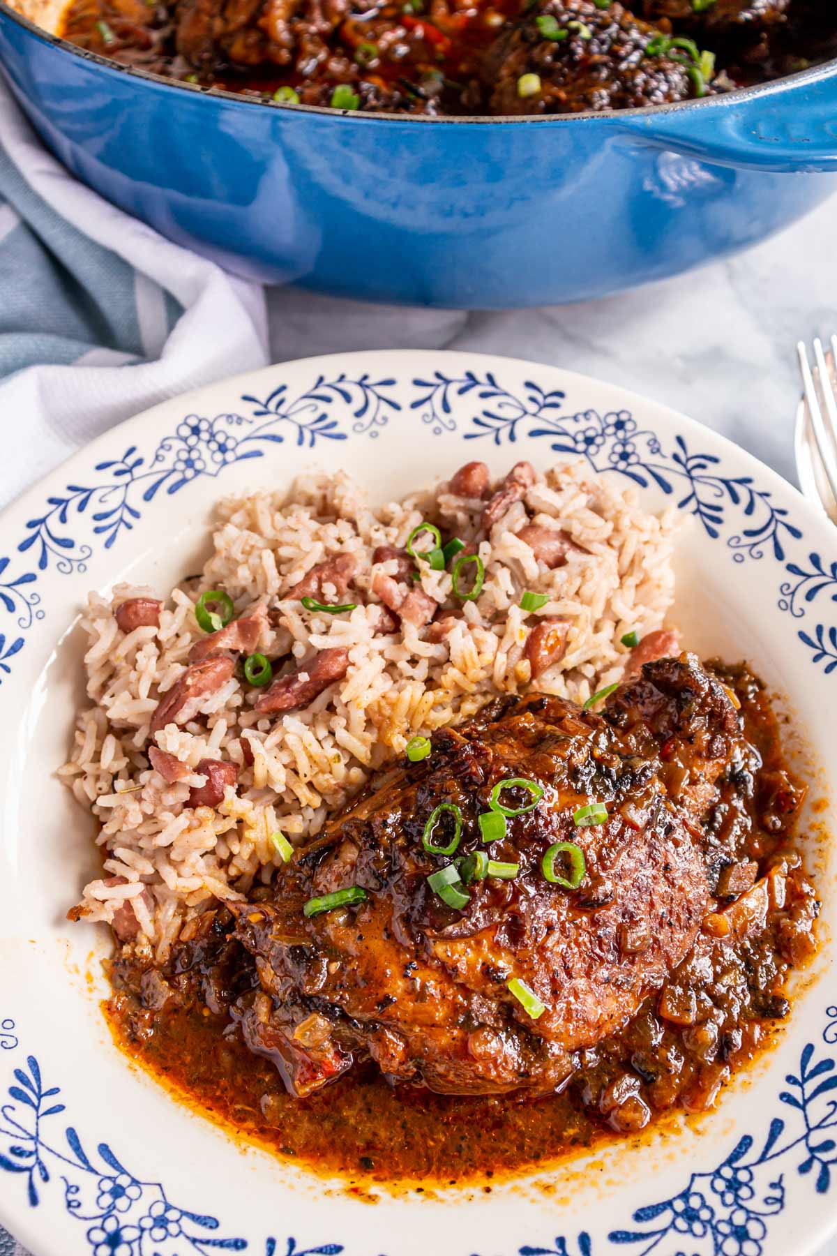Authentic Jamaican Brown Stew Chicken - Mission Food Adventure