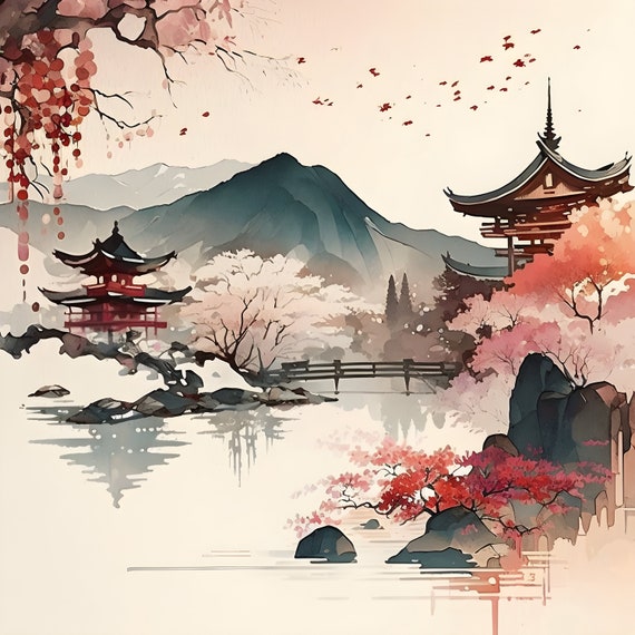 printable japanese art