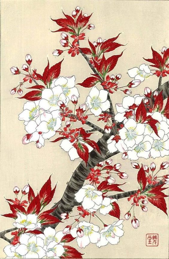 Flores Ukiyo e