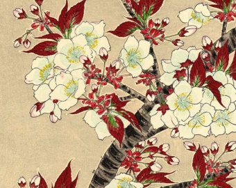 printable japanese flowers
