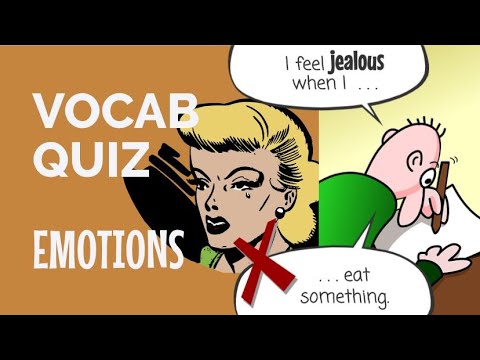 Vocabulary Quiz - Emotions