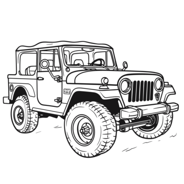 printable jeep pictures