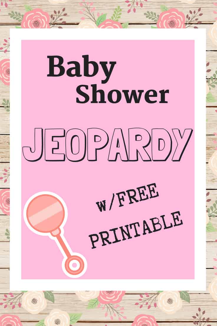 Baby Shower Jeopardy Game - planningforkeeps.com