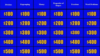 printable jeopardy money