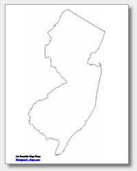 printable jersey map