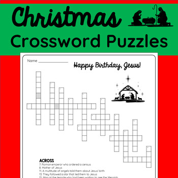 printable jesus crossword puzzles