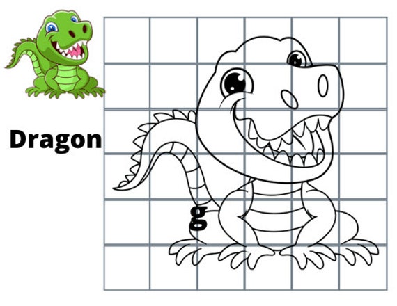 Coloring-in printable Jigsaw Puzzles for children. 6 different animal  puzzles.Instantly Download, print, color and cut out. Educational fun