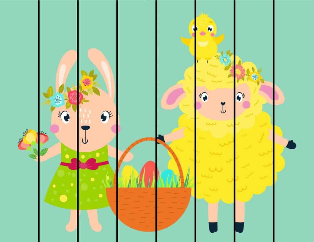 FREE Printable Easter Jigsaw Puzzles for Kids - My Printable Home