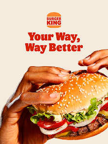 Corporate Identity-Vorlage für Burger King-Flyer